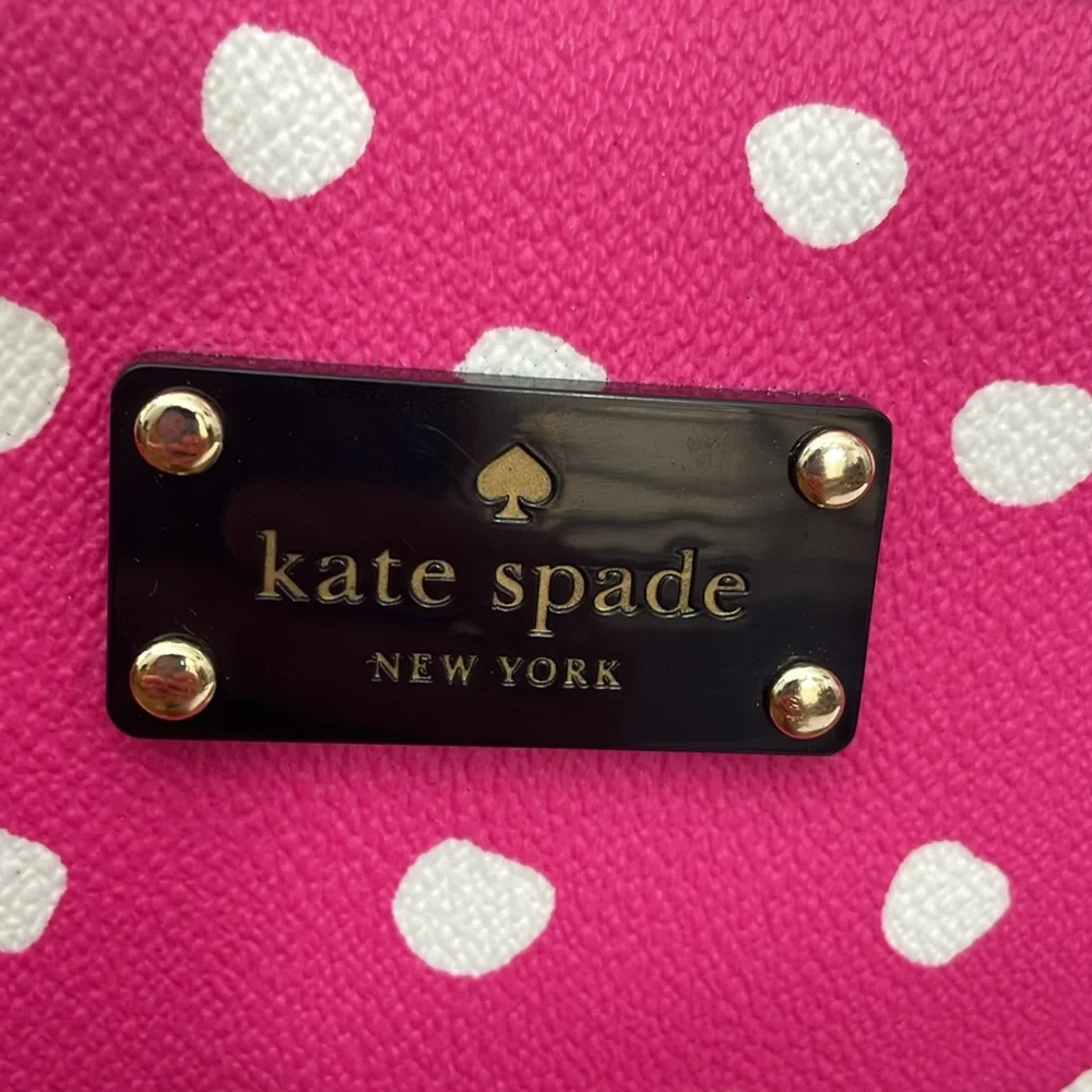Kate Spade New York Bondi Road Harmony Baby Bag in Pink and Cream Dots